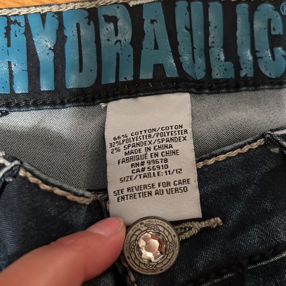 Hydraulic Womens Gramercy Jeggings 11/12 - Picture 5 of 10